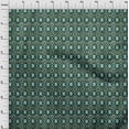thumbnail image 3 of oneOone Polyester Lycra Fabric Check Kasuri Print Sewing Fabric BTY 56 Inch Wide, 3 of 4