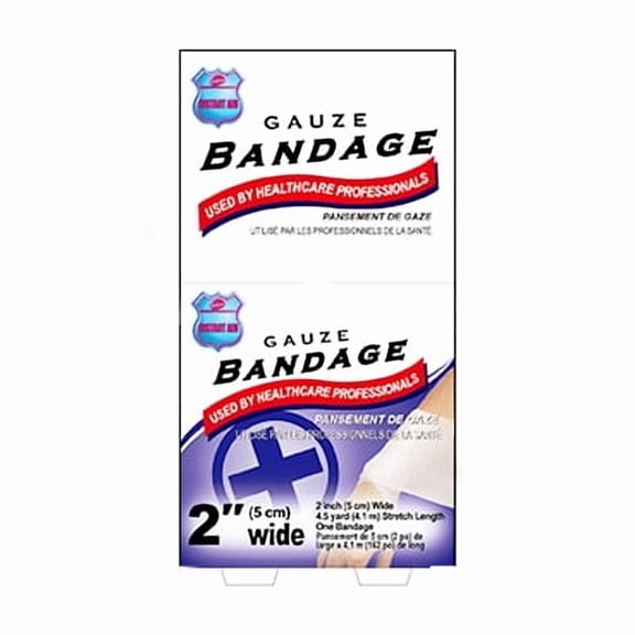 Instant Aid- 2 Inch Wide Gauze Bandage (Pack of 3) 311645 by Purest
