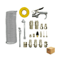 thumbnail image 1 of Kit Accesorios Aire Para Compresor Con Manguera 20 Piezas Lab.G, Plata Dorado, 1 of 5