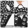 thumbnail image 6 of Black Dog Paw Footprint Bone Toddler Nap Mats for Kids Preschool,Sleeping Mat Bag or Kids,Toddler Sleeping Bag,Toddler Nap Mat or Daycare, 6 of 6
