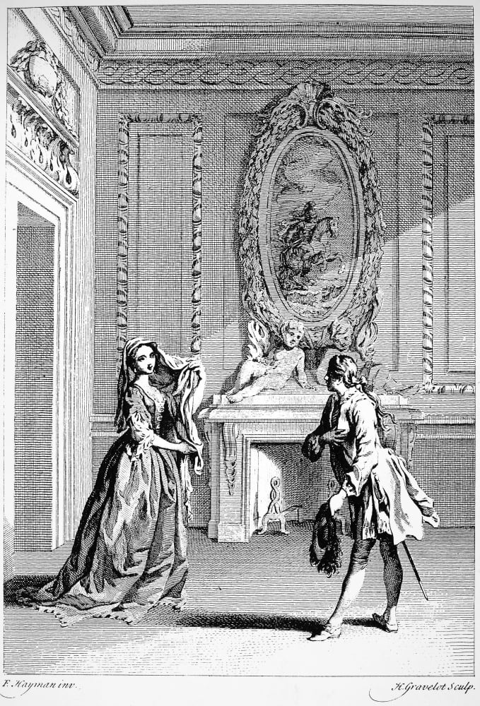 Twelfth Night Nolivia Shows Her Face To The Disguised Viola (Act I ...