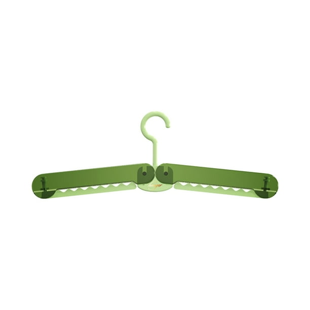 Xihbxyly Percha Plegable, Diseño Ligero y Portátil, con Clip Resistente Al Viento, Organizador Que Ahorra Espacio, Ideal para Viajes y Negocios, Perfecta para Propietarios y Viajeros.