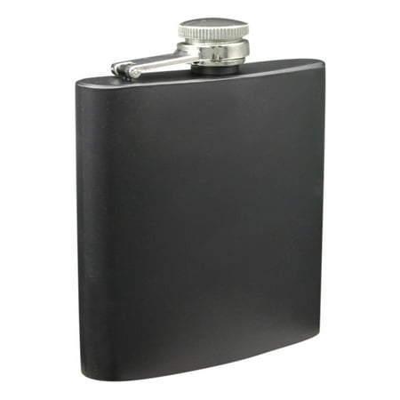 

Tiitstoy Stainless Steel Pocket Hip Flask Alcohol Whiskey Liquor Screw Cap 6 oz