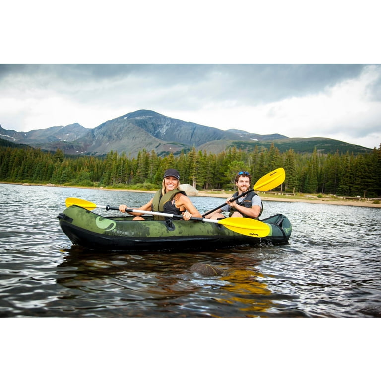 Sevylor Colorado 2 Person Inflatable Fishing Kayak with Adjustable