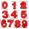 thumbnail image 2 of 10 Inch 9 Pieces Large Size Number Moulds Baking Forms Silicone Number Mold Cake Pan (10 Inch), 2 of 9