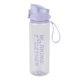 thumbnail image 1 of Botellas de agua portátiles para deportes al aire libre de 500 ml, taza espacial a prueba de fugas para viajes, color morado, 1 of 1