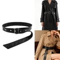 thumbnail image 2 of Osdhezcn Black Waistband Belt Practical PU Construction Unisex Fashion Essential, 2 of 9