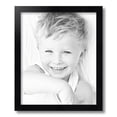thumbnail image 2 of ArtToFrames 14" x 17" Satin Black Picture Frame, 14x17 inch Black Wood Poster Frame (WOM-1451), 2 of 8