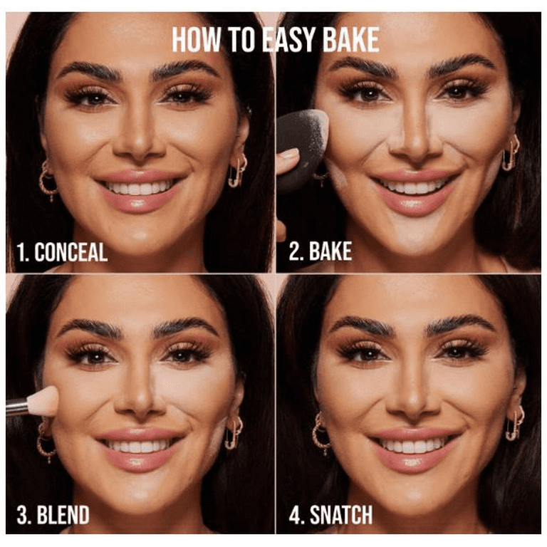 HUDA BEAUTY Mini Easy Bake Loose Baking & Setting Powder Banana