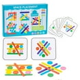 thumbnail image 2 of Space Placement Wooden Colorful Stick Puzzle Toys For Preschoolers, Educational Toys To Enhance Motor Skills Color Recognition And Logical Thinking, Ideal For Classrooms Home And, 2 of 7
