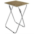 thumbnail image 1 of Home Basics Table Pliante, Marron, 1 of 2