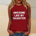 thumbnail image 1 of ZZwxWA My Order Women's Sleeveless Round Neck Top, 1 of 4