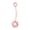 Pink, variant on Large Wave Satin Curling Headband for Sleep, Heatless Curling Iron with Soft Satin Fabric, Overnight Hair Roller for Long Hair, No Heat Hair Curlers for Women, Black
