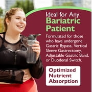 Celebrate Vitamins 4-in-1 Bariatric Multivitamin with Calcium Protein Shake, Chocolate, 20 oz. tub