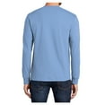 thumbnail image 2 of Mafoose Mens Long Sleeve Essential T-Shirt Light Blue x-Large, 2 of 6