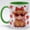Accent Mug - As image, variant on Cute Highland Cow Valentine Design Ceramic Mug, Kawaii Farm Cartoon Illustration Coffee Cup, Romantic Valentine Gift Mug