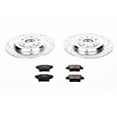 thumbnail image 3 of PowerStop Rear Z23 Evolution Sport Carbon-Fiber Ceramic Brake Pad and Drilled & Slotted Rotor Kit Fits: FORD MERCURY Select Models K4600, 3 of 10