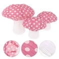 thumbnail image 3 of Shisuyan 3 Pcs Lanternes en Papier en Forme de Champignon Décorations de Fête, 3 of 8