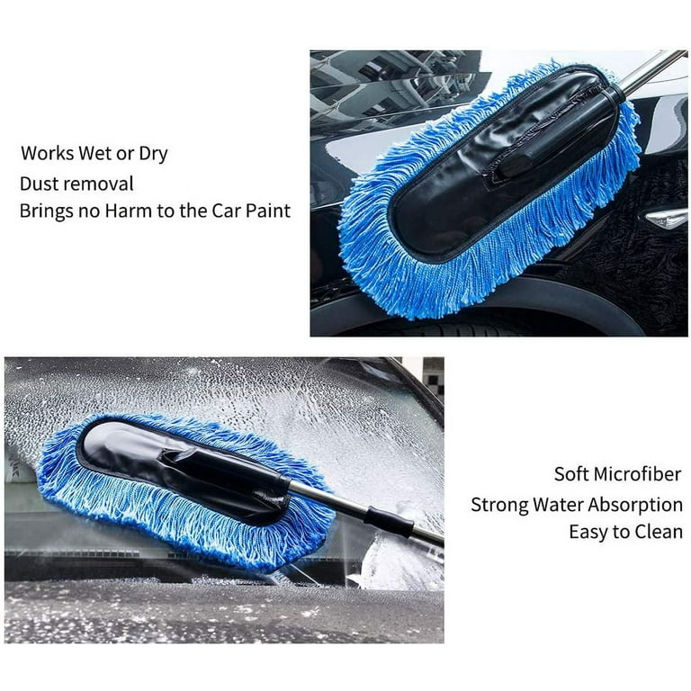 Microfiber Car Duster (blue) Telescoping Extendable Interior Exterior  Multipurpose Cleaning Brush For Car at Rs 290.00  Microfiber Duster For  Home, Microfiber Duster Cloth, Microfiber Cloth For Dusting, Microfiber  Cleaning Tools, माइक्रोफाइबर