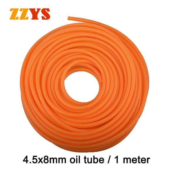 Orange Tube-Oil Filter & Tube & Hoses with Clip, Oil Cup, For Motorcycle, Scooter, Dirt Bike, ATV Go Kart, Gasoline, Gasoline, Liquid, Oil, Fuel