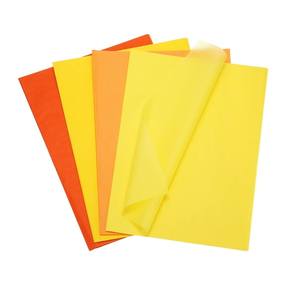 Uxcell 60 Sheets Colored Tissue Paper Bulk for Gift Bags, 19.7x13.8" Thanksgiving Tone Assorted Color Wrapping Paper for Craft Holidays Christmas Birthday Wedding Filler Flower Decor