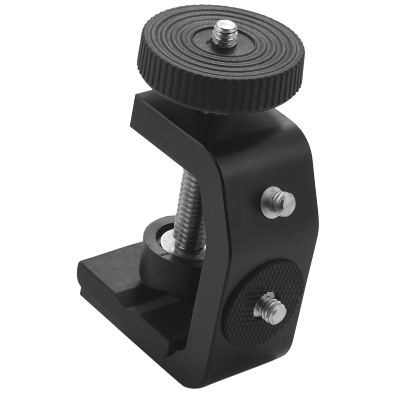 C Clamp with Screw Adjustable Camera Mount Bracket Desktop Universal