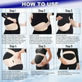 thumbnail image 5 of Maternity Belt 3 in 1 Pregnancy Support Belt for Back, Pelvic & Hip Pain Adjustable Maternity Belly Support Band, 5 of 6