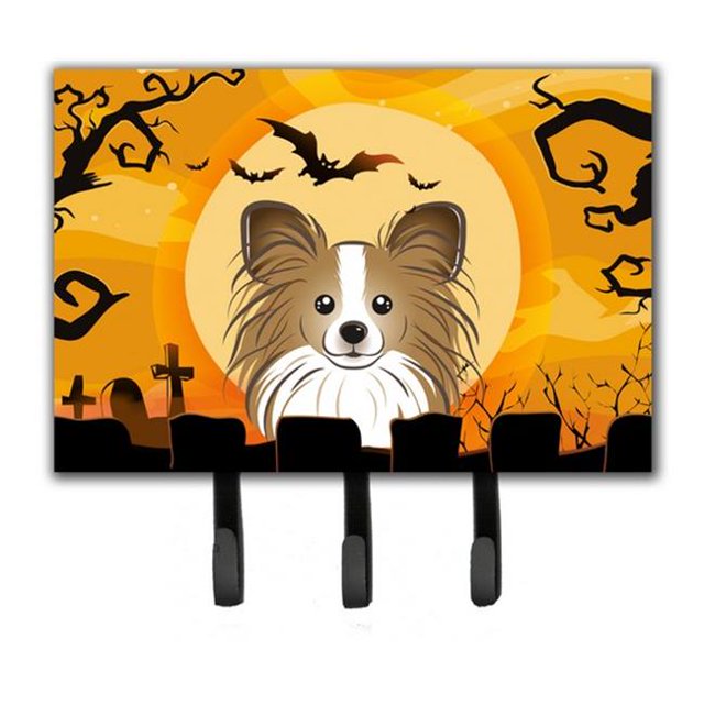 Halloween Porte-Laisse et Clé Papillon