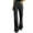C, variant on Bysome BJUTIR Jeans For Women Women Jeans Pant Casual Split Hem Jeans Zipper Trousers Pocket Wide Leg Trousers