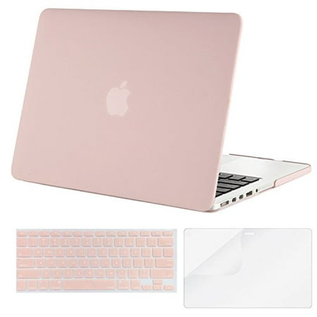 Mosiso 3 in 1 Plastic Hard Cover Case Only for MacBook Pro 13 Inch Retina A1502/A1425, (Release 2015/2014/2013/end 2012),Baby