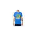 thumbnail image 1 of Fly Society T-Shirt Graphique Soleil Tahitien pour Hommes, Bleu, Petit, 1 of 1