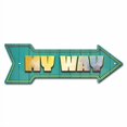 thumbnail image 2 of SignMission P-ARROW8-999723 24 Po. Mon Signe Flèche de Chemin, 2 of 4