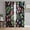 Black, variant on Botanical Fruit Sheer Curtains for Living Room Bedroom Retro Blueberry Raspberry Leaves Black Sheer Curtains 108 Inch Long 2 Panels Set Light Filtering Curtain Window Treatments Dining Room Drapes