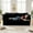 Black, variant on Modern Slipcovered 2-Seat Sofa with Detachable Cover | Suitable for Relaxing at Home, Provides Superior Resilience