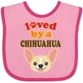 thumbnail image 3 of Inktastic Chihuahua Dog Lover Boys or Girls Baby Bib, 3 of 4