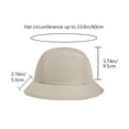 thumbnail image 5 of BASSDASH UPF50+ Fishing Bucket Hat for Men Women Lightweight Water Resistant Packable Outdoor Summer Sun Hats FH13, 5 of 6