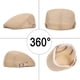 thumbnail image 3 of Sombrero de verano de malla transpirable para hombre, boina de vendedor de periódicos ajustable, gorra de hiedra, gorra plana de taxista, gorra plana de malla para hombre, gorra plana de verano, 3 of 6