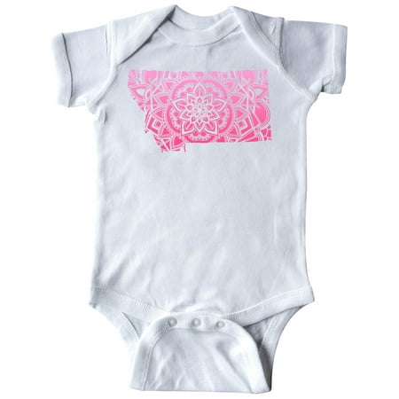 

Inktastic Montana Silhouette Mandala Gift Baby Boy or Baby Girl Bodysuit