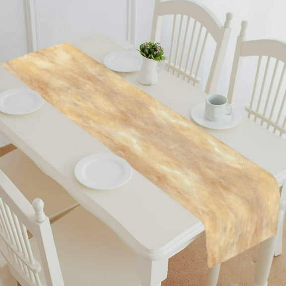ECZJNT wall stucco texture table runner table cloth tea table cloth 14x72 Inch