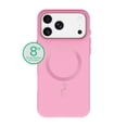 thumbnail image 3 of onn Soft Touch Phone Case for iPhone 18 Pro / 17 Pro, MagSafe Compatible - Pink, 3 of 8