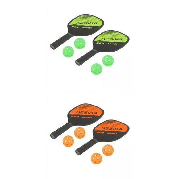 4 piezas Pickleball Paddles Comfort Grip con bolsa de raqueta de 4 bolas Macarena Paletas de pickleball
