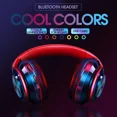 thumbnail image 5 of Foldable Bluetooth Headsets  Wireless Headphones With Mic Stereo Earphone Support TF Card FM For Xiaomi Iphone Sumsamg Phone, 5 of 23