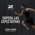 thumbnail image 4 of Playera Deportiva Sin Mangas ZAPARI Licras Deportivas para Hombre Compresión Blanco M, 4 of 6