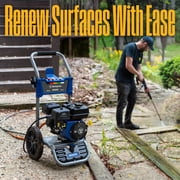 Westinghouse 3200-PSI, 2.5-GPM Gas Pressure Washer with 5 Nozzles & Soap Tank