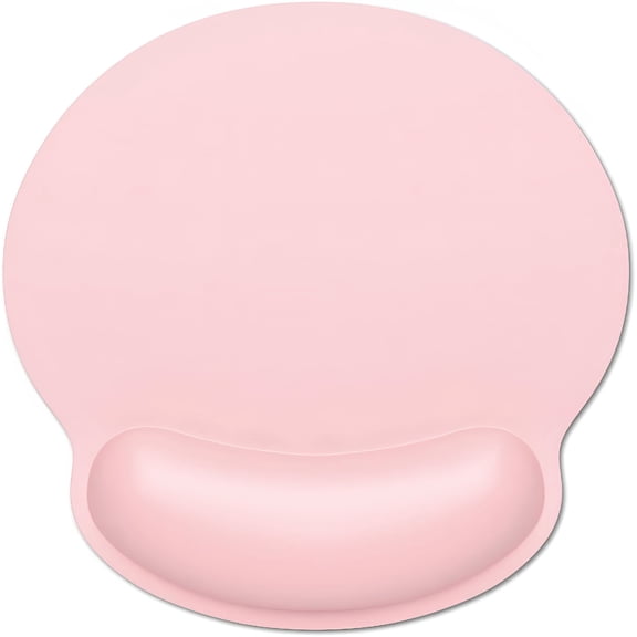 XIBUFE 2026 New Mouse Pad with Wrist Support,Comfortable Memory Foam Wrist Rest for Easy Typing Pain Relief,Cute Computer Gaming Desktop Mouse Mat with Non-Slip Base for Laptop,Office