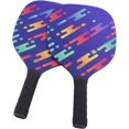 thumbnail image 2 of Wood Set Pickleball Set with Balls Comfort Grip Birthday Gift, Pickleball Rackets for Indoor Outdoor, Men Women Kids, 2 of 5