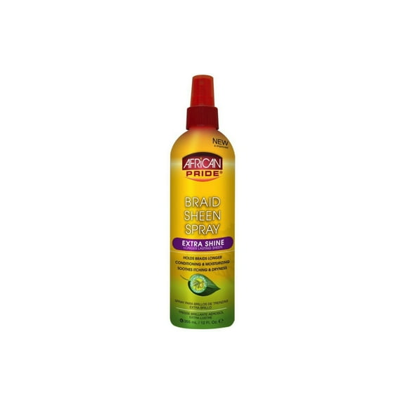 African Pride - Olive Miracle Braid Sheen Spray [EXTRA] 12 Oz. * BEAUTY TALK LA *