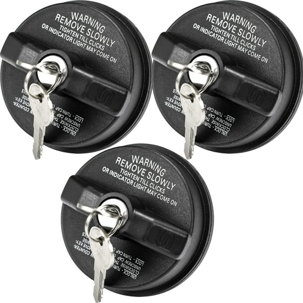 Locking Gas Cap, Premium Lock Fuel Cap Compatible With Chevy GMC