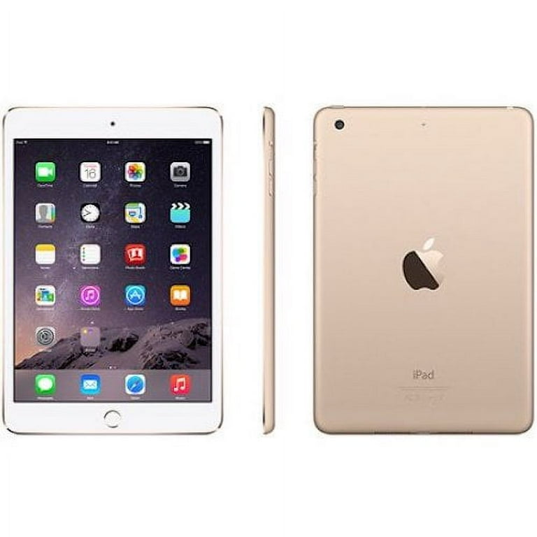 iPad mini 3 Wi-Fi 128GB - Gold iPad mini 3 Wi-Fi 128GB - Gold