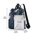 thumbnail image 3 of FORMRS Women's Travel Backpack Purse Anti-Theft Hidden Pockets Casual Shoulder Bag, Rocket Pattern, 3 of 7